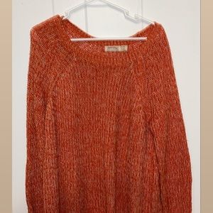 Orange sweater!